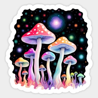 Magic Mushrooms Sticker